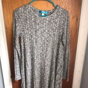 Grey Sweater Dress